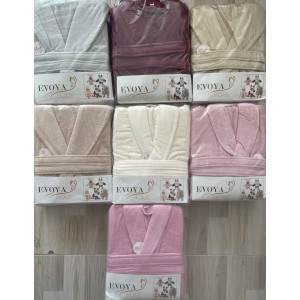 Renkli toptan bornozlar